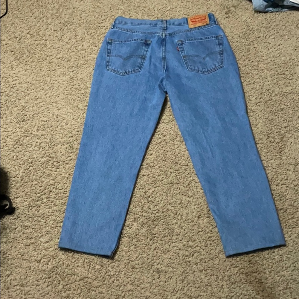 Levi 550 32x30 light wash
